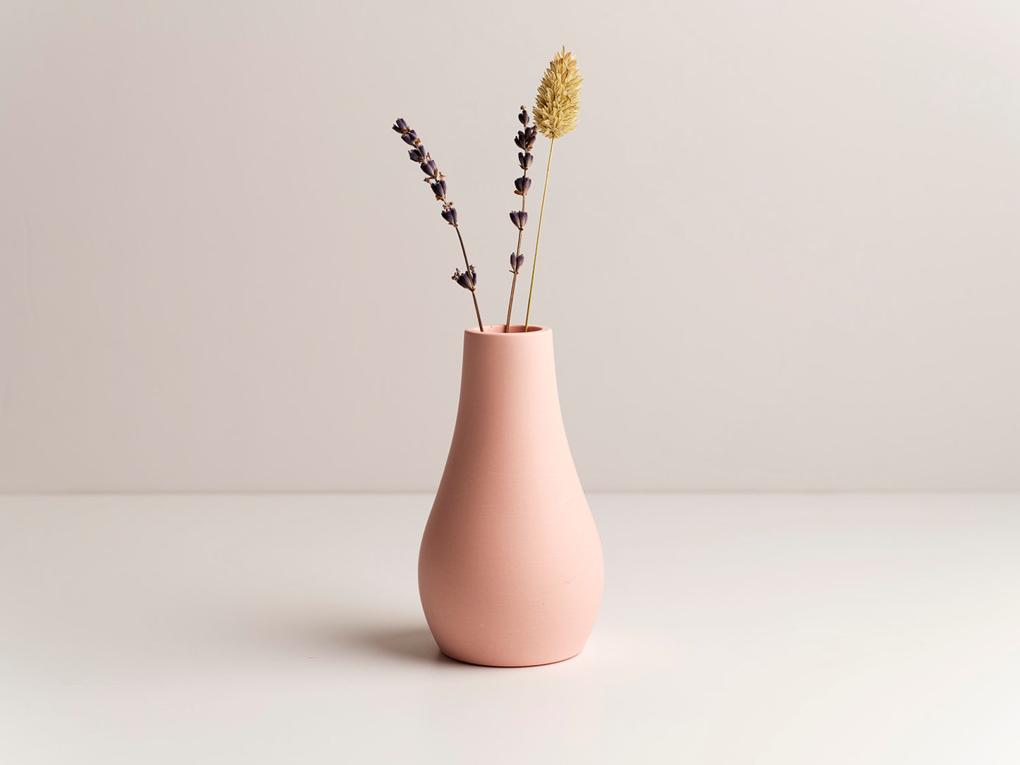 Bulb Vase - Pink Stone