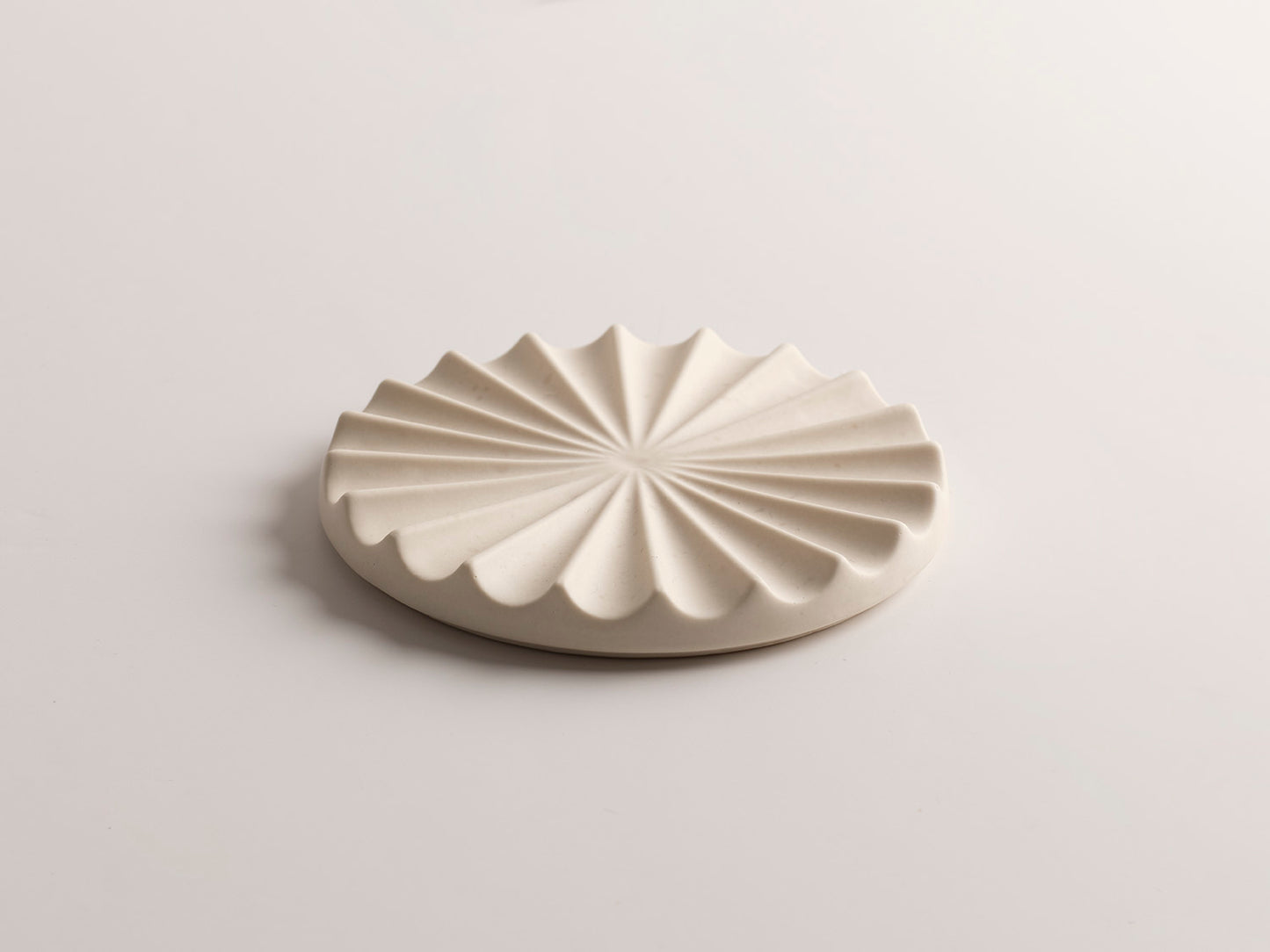 Circle Soap Dish - Natural