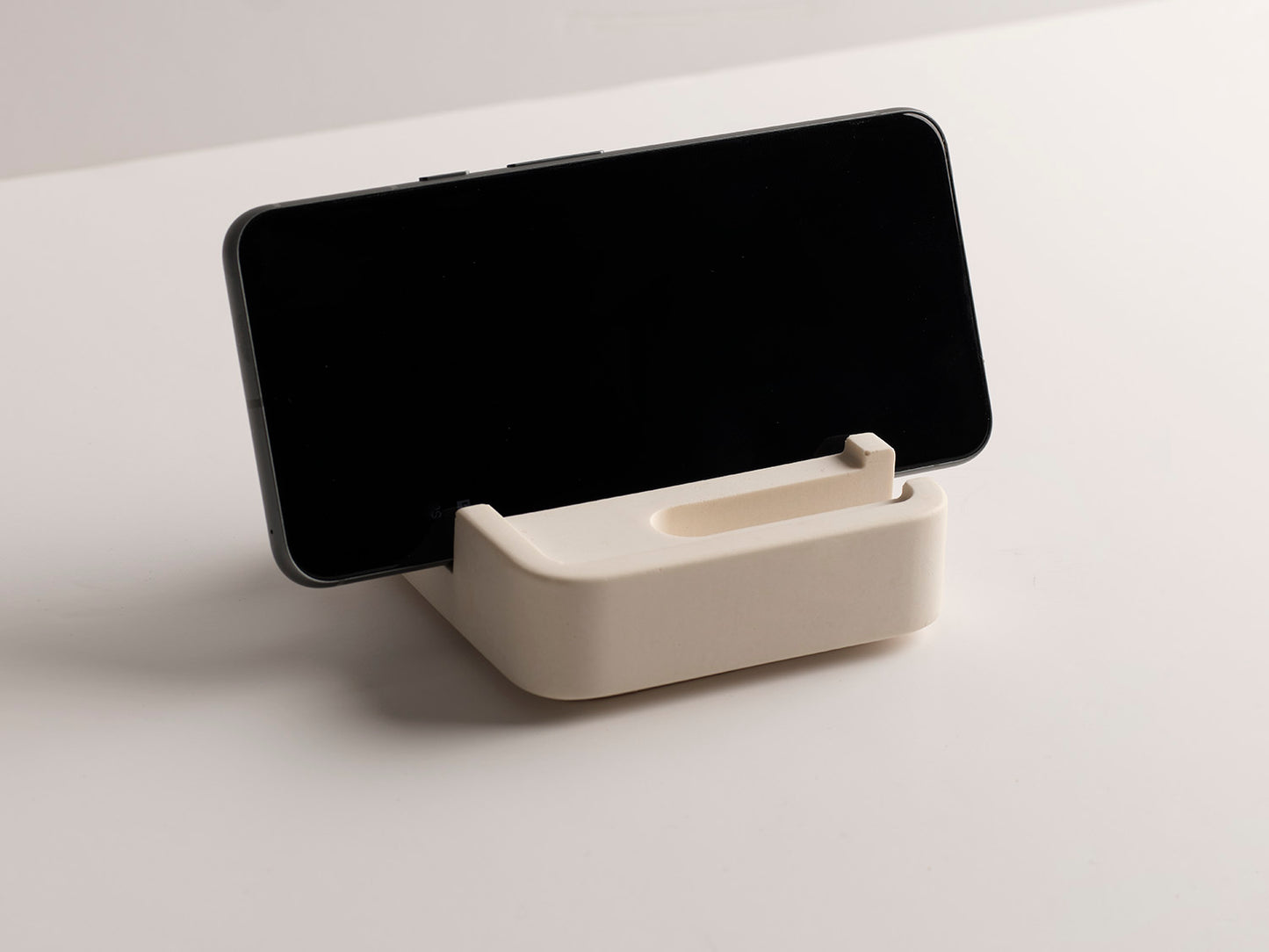 Phone Holder - Natural Stone