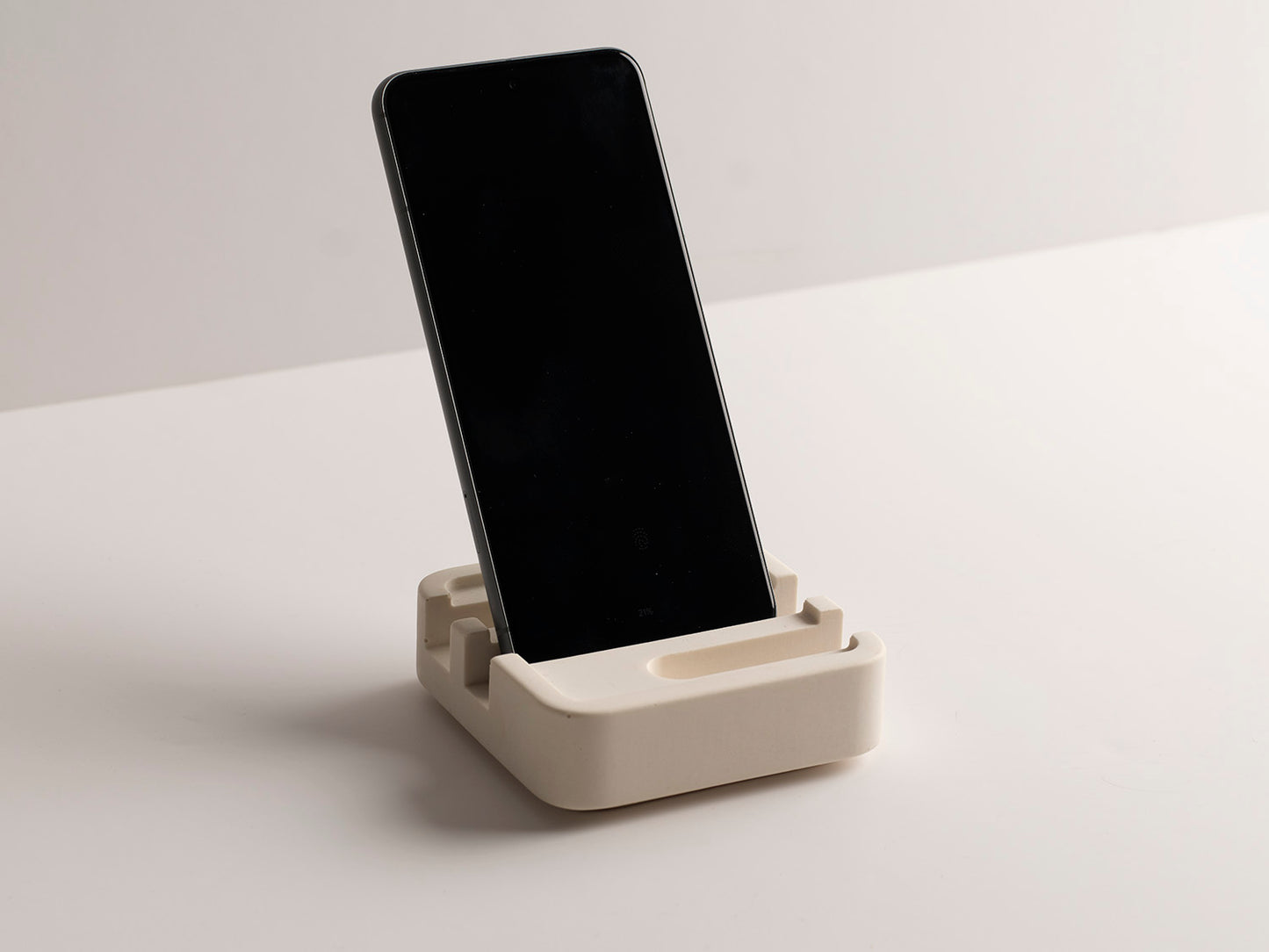 Phone Holder - Natural Stone