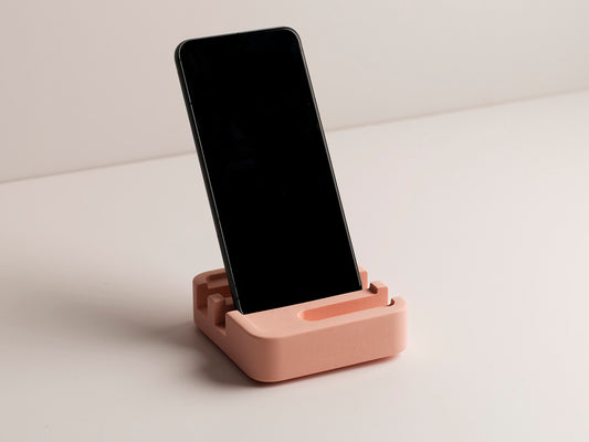 Phone Holder - Pink Stone