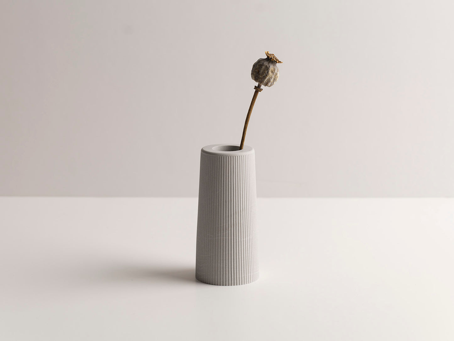 Pillar Vase - Pebble