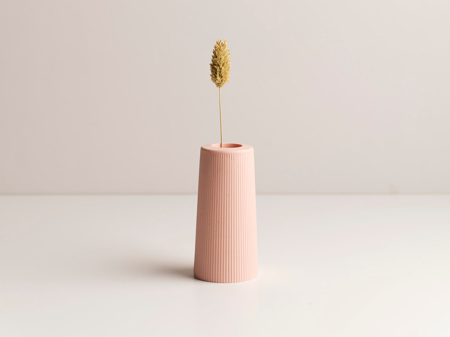 Pillar Vase - Pink Stone