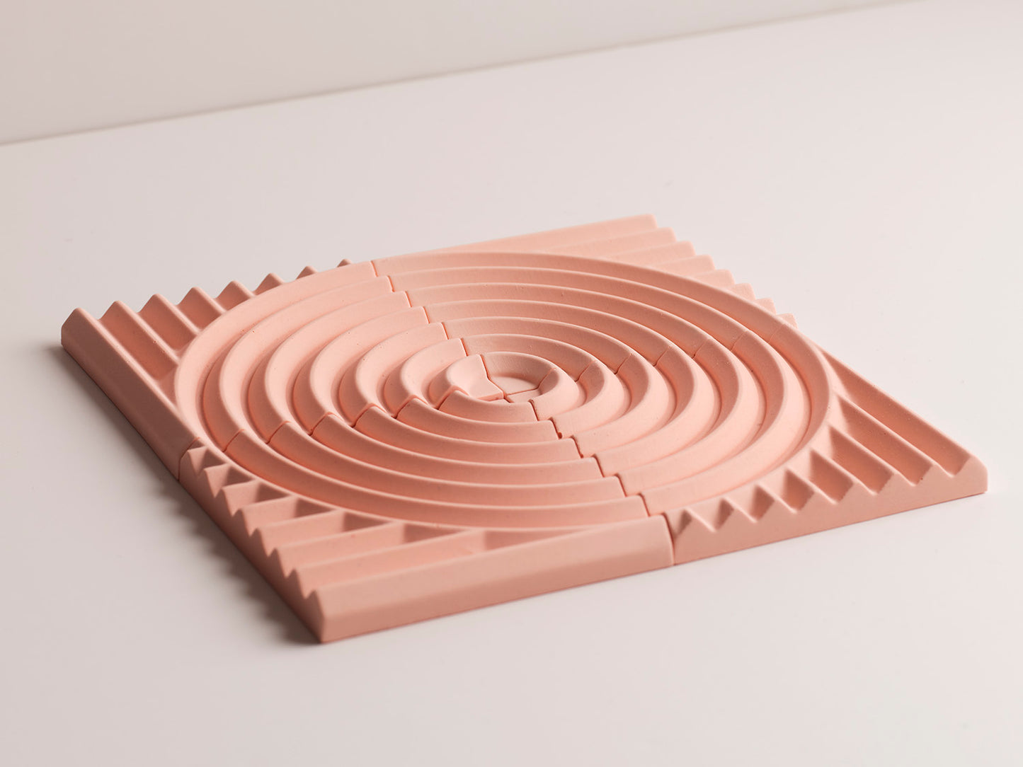 Sunrise Coaster Set - Pink Stone