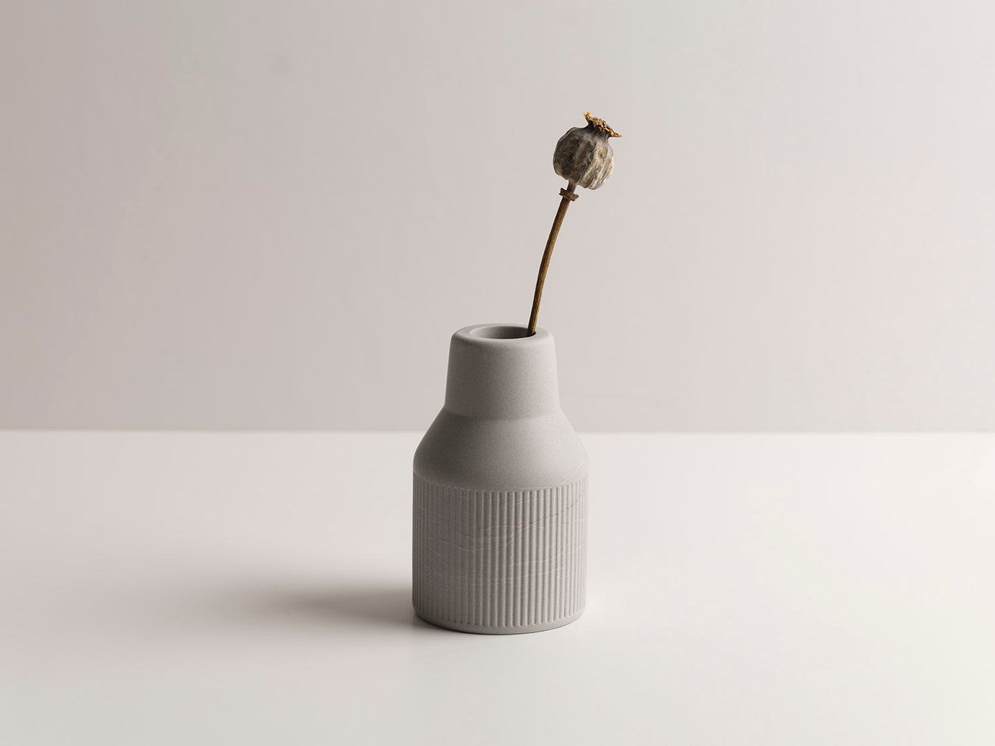 Textured Vase - Pebble